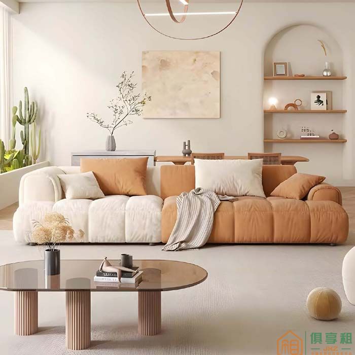 鹿仙森家具森现代意式极简沙发系列住宅沙发库布沙发