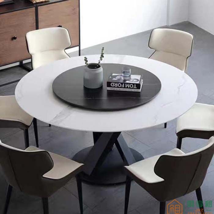 鹿仙森家具餐桌系列现代极简轻奢餐桌餐椅组合