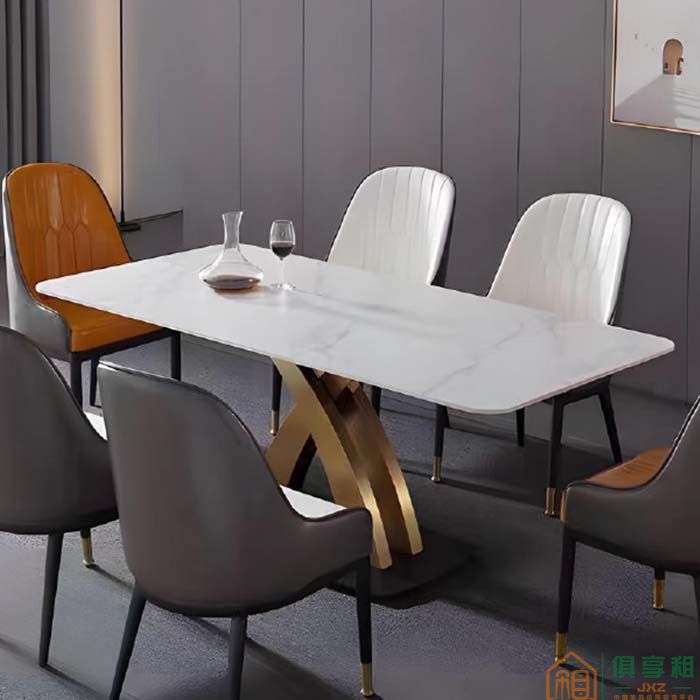 鹿仙森家具餐桌系列现代极简轻奢餐桌餐椅组合