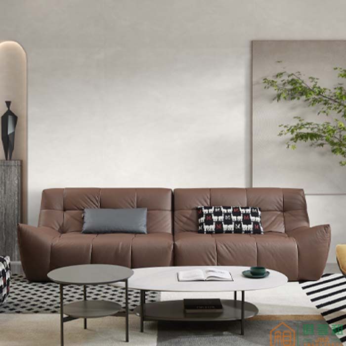 景尚家具住宅沙发系列高端科技布进口麻布沙发