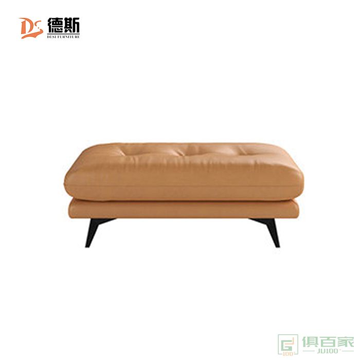 德斯家具住宅沙发系列意式极简设计仿真皮单人沙发/两人位沙发/三人位沙发/四人位沙发/脚踏组合