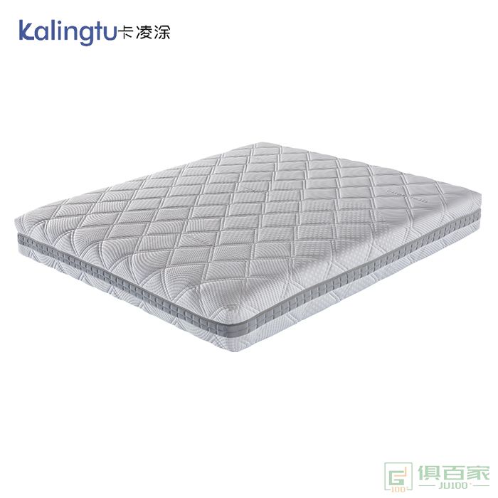 卡凌涂家具床垫系列高克度针织面料独立袋装弹簧床垫