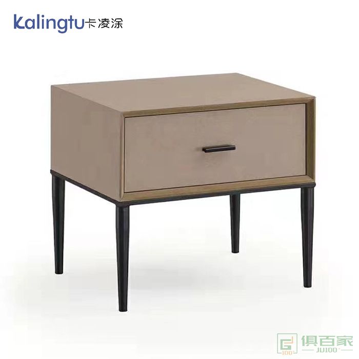 卡凌涂家具床头柜系列现代简约轻奢床头柜