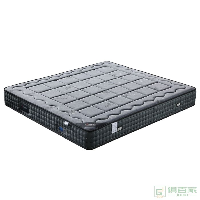 慕舒家具床垫系列碳纤维针织布面料高回弹海绵抗菌防虫防螨床垫