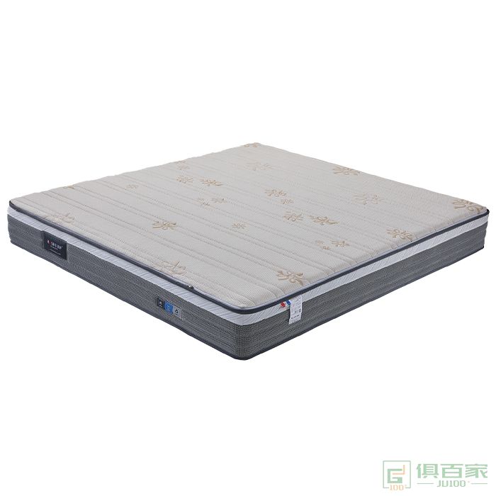慕舒家具床垫系列提花针织面料天然黄麻抗菌防虫防螨床垫